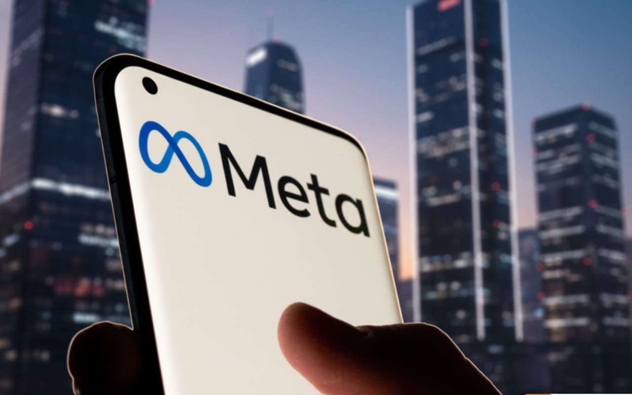 Логотип Meta та ШІ-бота