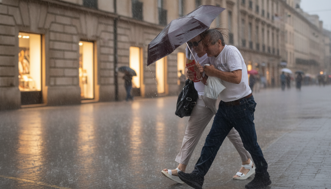 Chłodny front nadciąga nad Polskę: spadek temperatury, przelotne opady i burze 28 maja