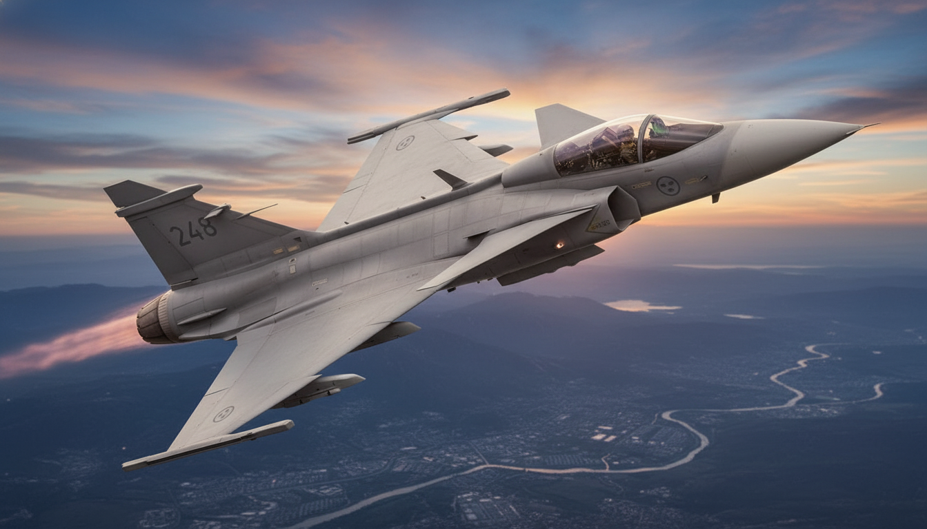 Шведские истребители Gripen для Украины