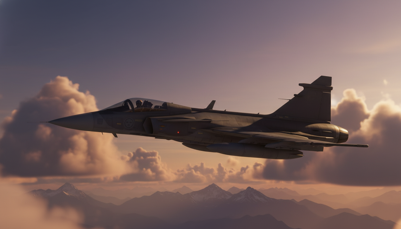 Sweden gives $2.7 billion and Gripen