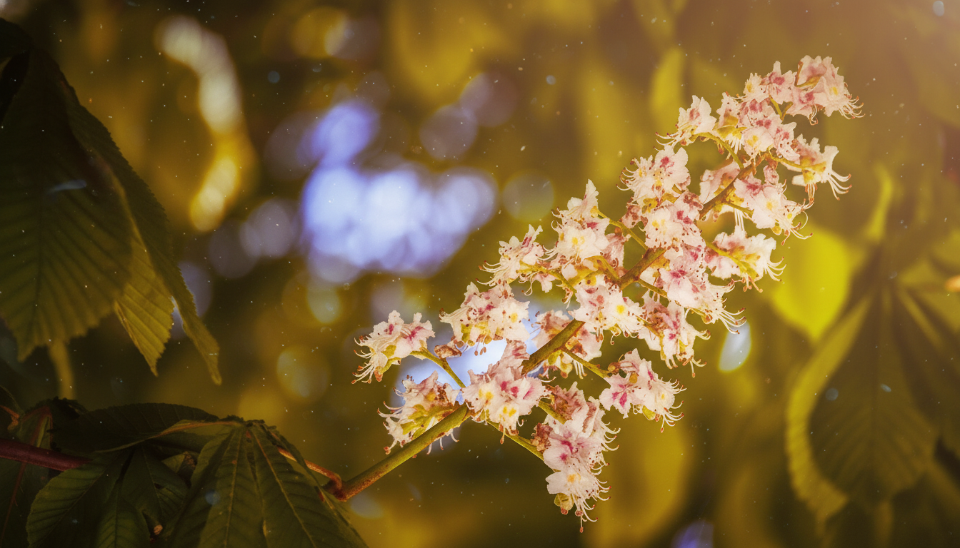 Horse chestnut flower tea