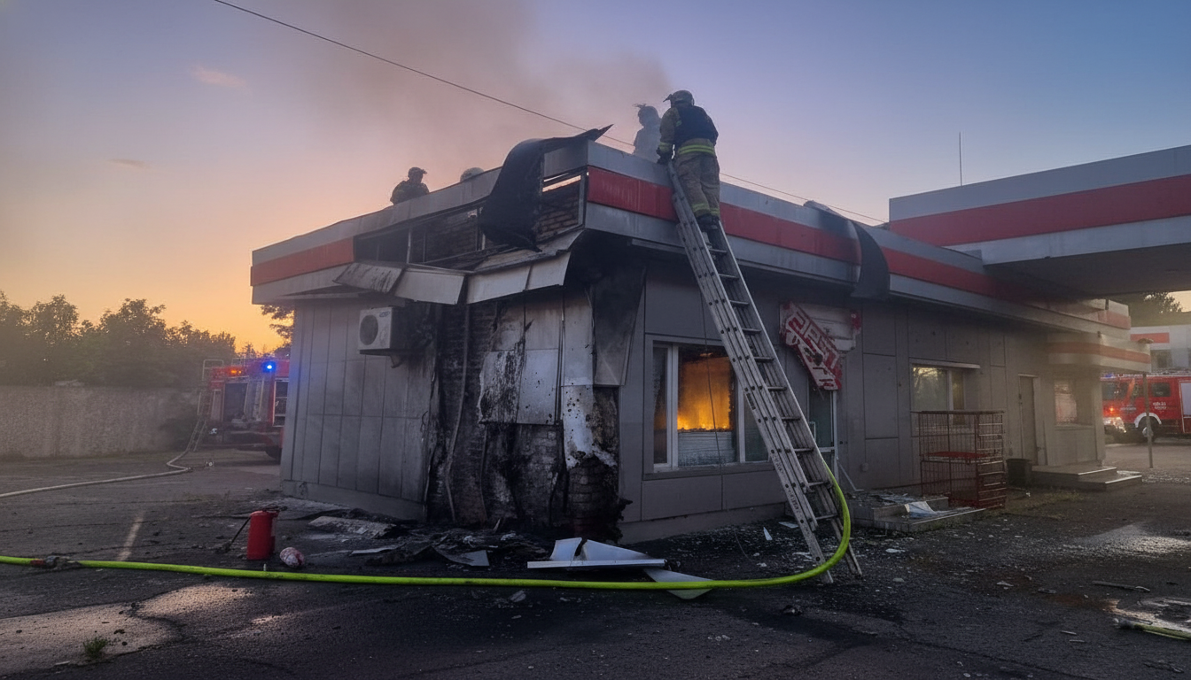 Ребенок и мать ранены