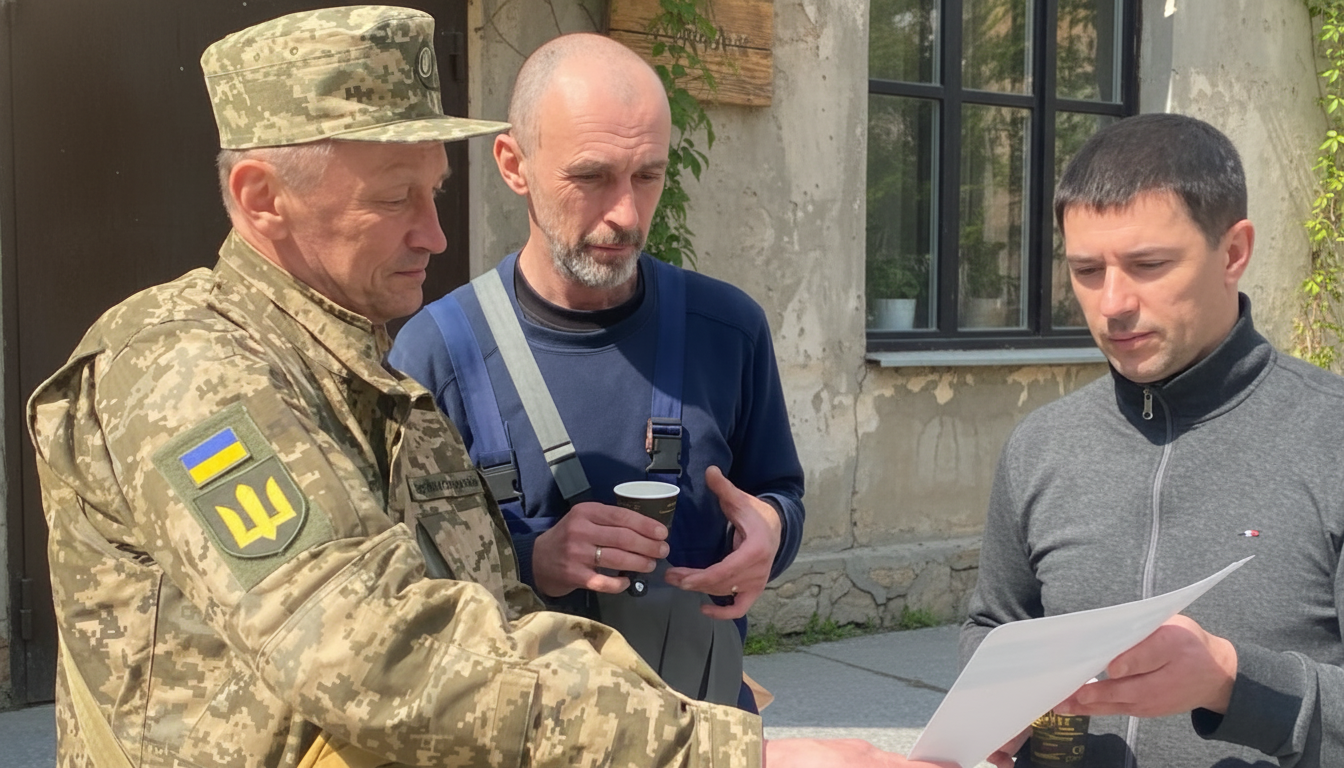 перевірка документів ТЦК на вулиці