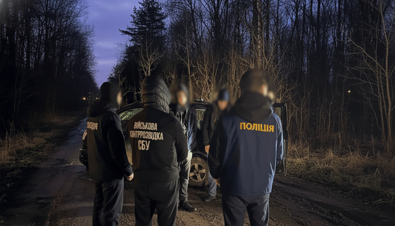 Блокпост виявляє чоловіків у фурі