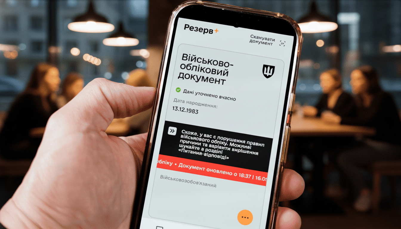 Українці у розшуку через Резерв+