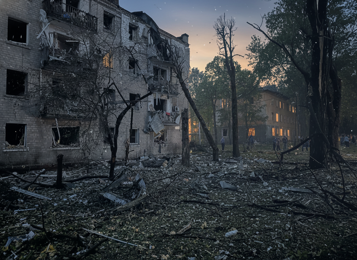 Наслідки нічної атаки на Дніпро