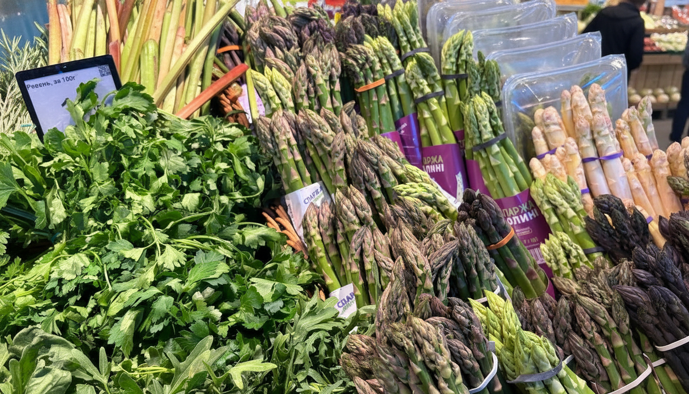 Asparagus Prices Drop in Ukraine: Where to Find June Discounts of Up to 70%