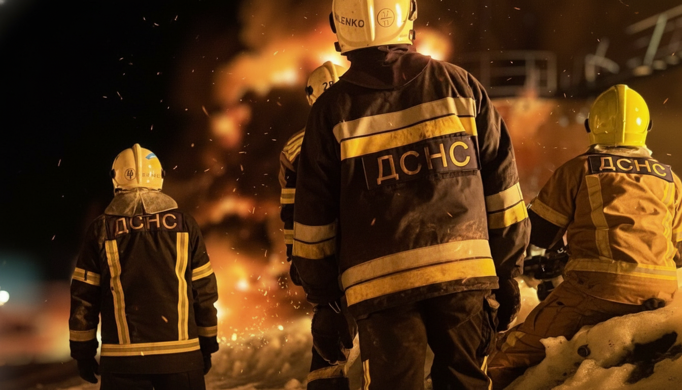 Пожежа на підприємстві в Київщині