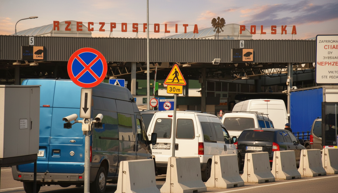 4 czerwca na granicy Ukrainy: Straż Graniczna ostrzega przed utrudnieniami
