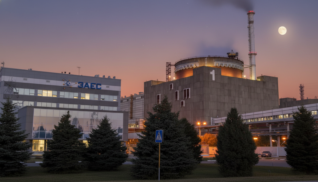 Explosions Near Zaporizhzhia Nuclear Plant Raise Alarm as IAEA Warns of Power Line Failure Risk