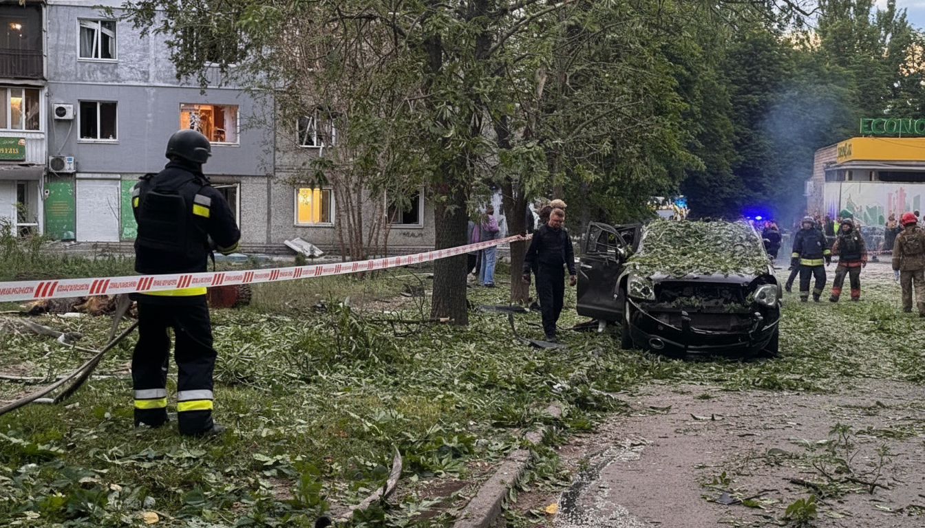 Tödlicher Angriff auf Konotop und Saporischschja: Eine Frau getötet, über 20 Verletzte – darunter Kinder