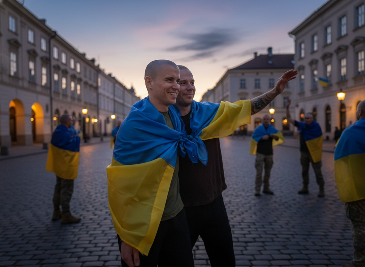 Повернення українських захисників з полону