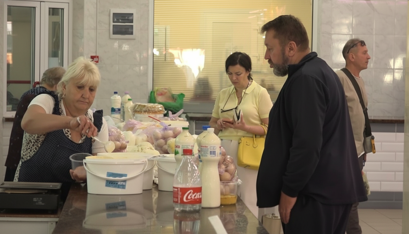 Одеський ринок молочних продуктів