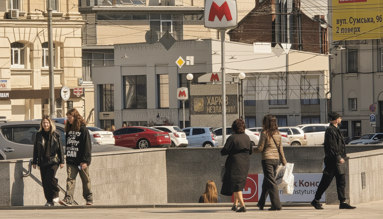 Перейменування станцій метро Харкова
