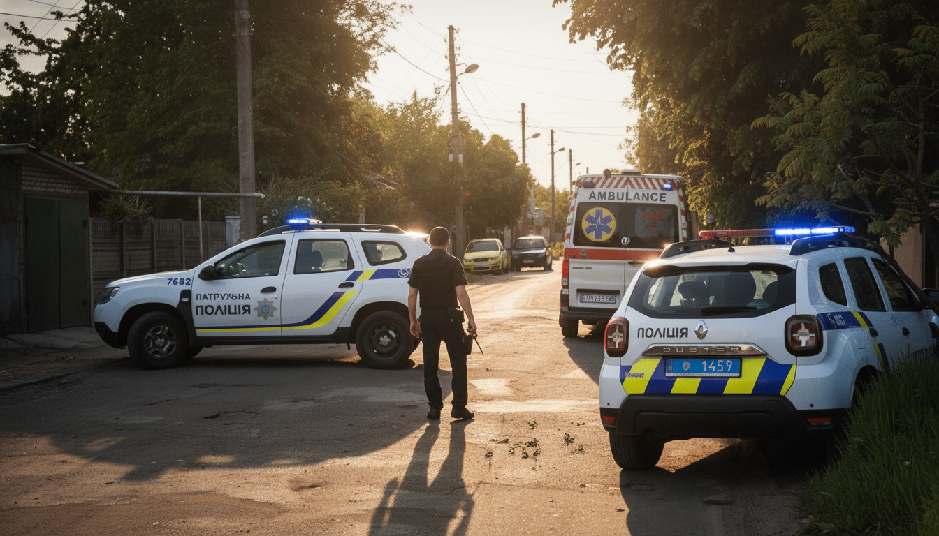 Dniepr: Śmierć cywila i ranni policjanci po wybuchu granatu