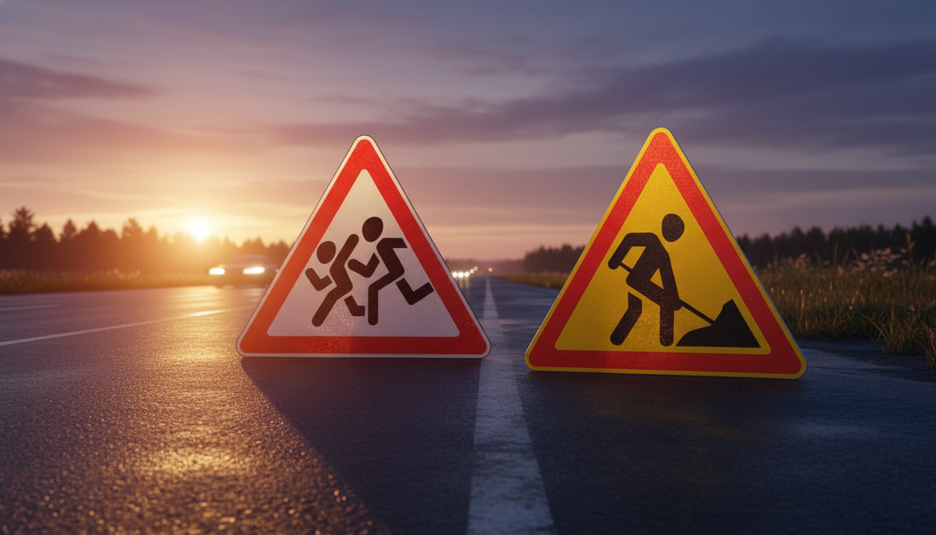Drivers Alerted to Updates on Traffic Signs: Key Information to Know