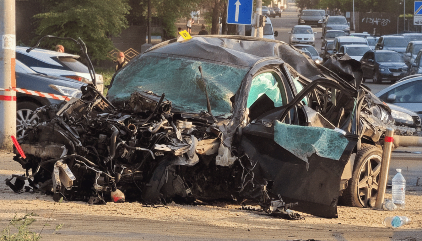 Nach tödlichem Unfall in Kiew: Fahrer mit zehn Strafen drohen zehn Jahre Haft