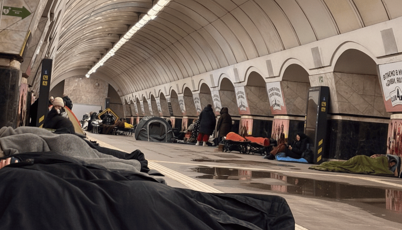 Metro-Schutzräume in Kiew, Charkiw und Dnipro: Neue Regeln für mehr Komfort geplant