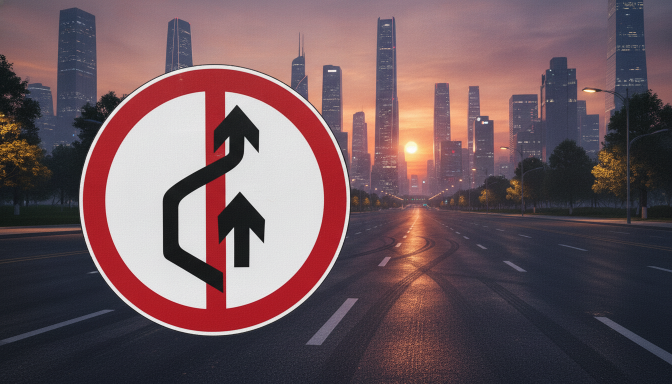 Auto fahren in China als Ausländer: Welches Verkehrszeichen verbietet das Überholen und wie erhält man den Führerschein?