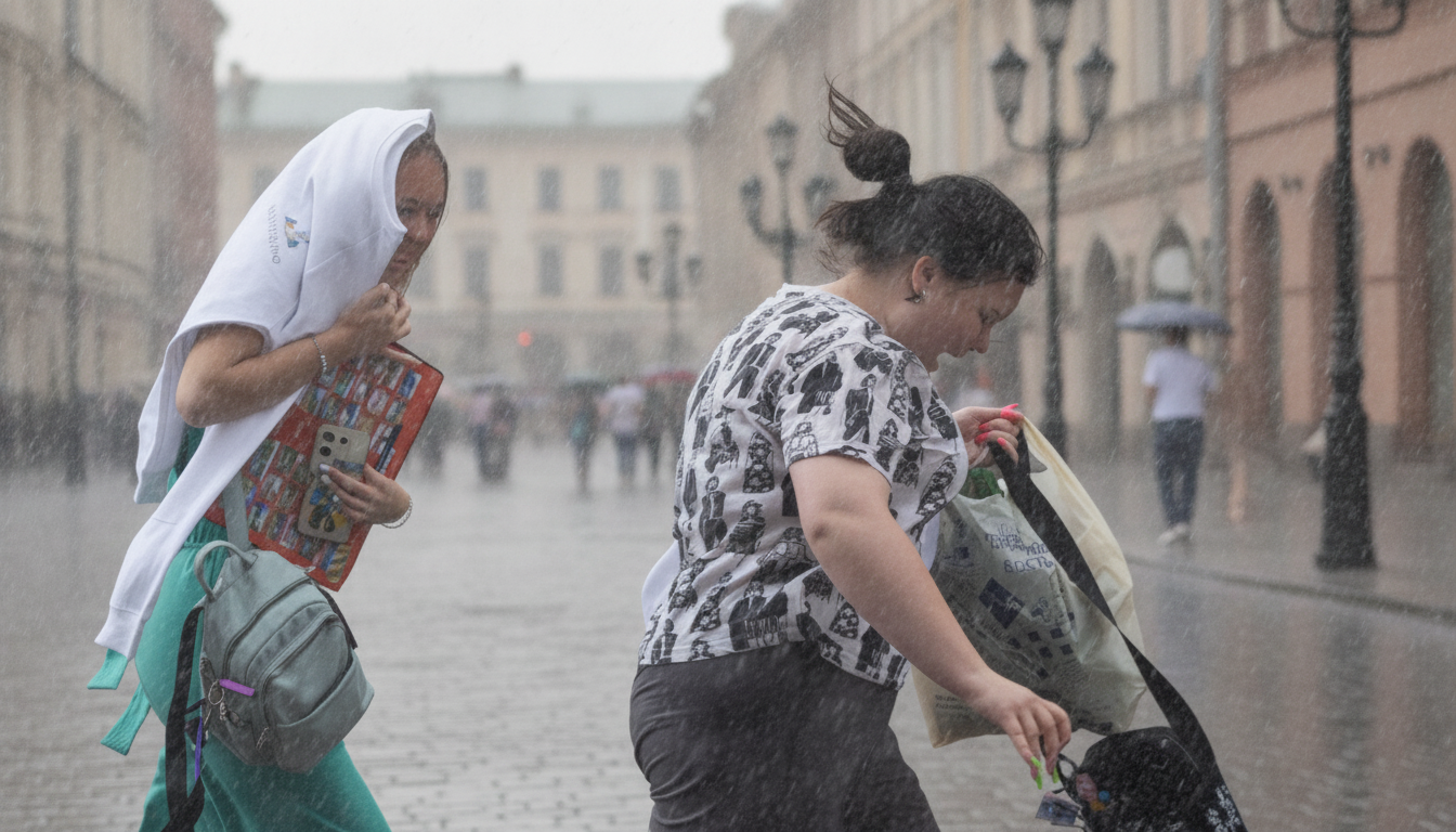 Ukraine Weather Alert: Rain and Thunderstorms Forecast for June 8