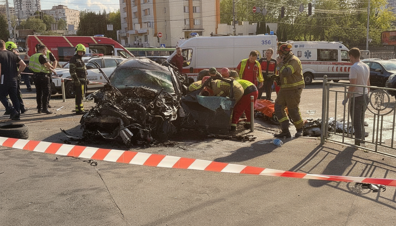 Deadly Kyiv Crash Prompts Stricter Traffic Penalties from Ukrainian Government