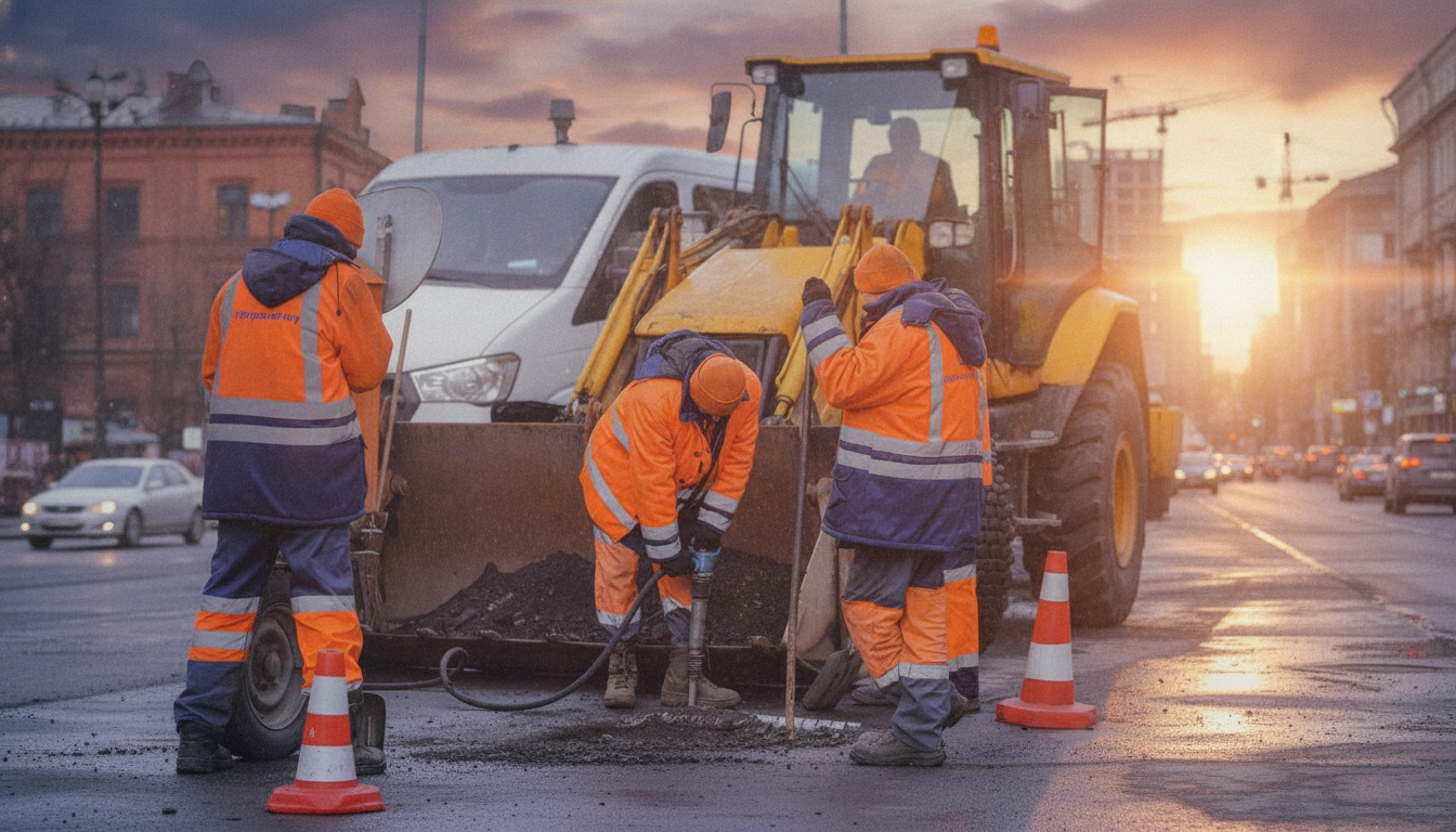 Ремонт доріг в Україні 2023