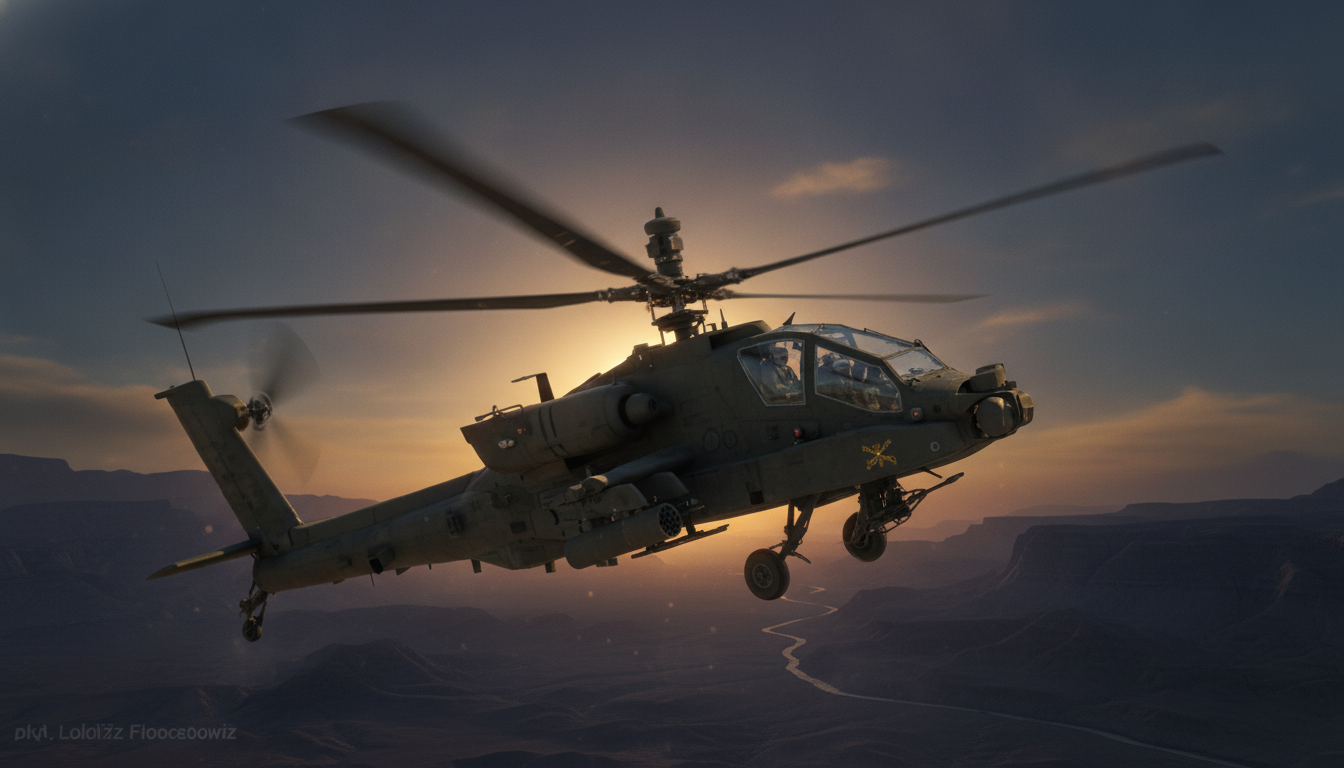 Вертоліт AH-64 Apache впав в Омані