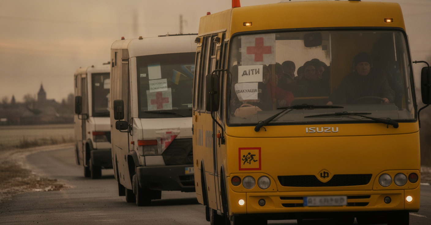 Nowe rejony objęte przymusowym wysiedleniem na Donbasie – rodziny z dziećmi muszą opuścić kolejne miejscowości