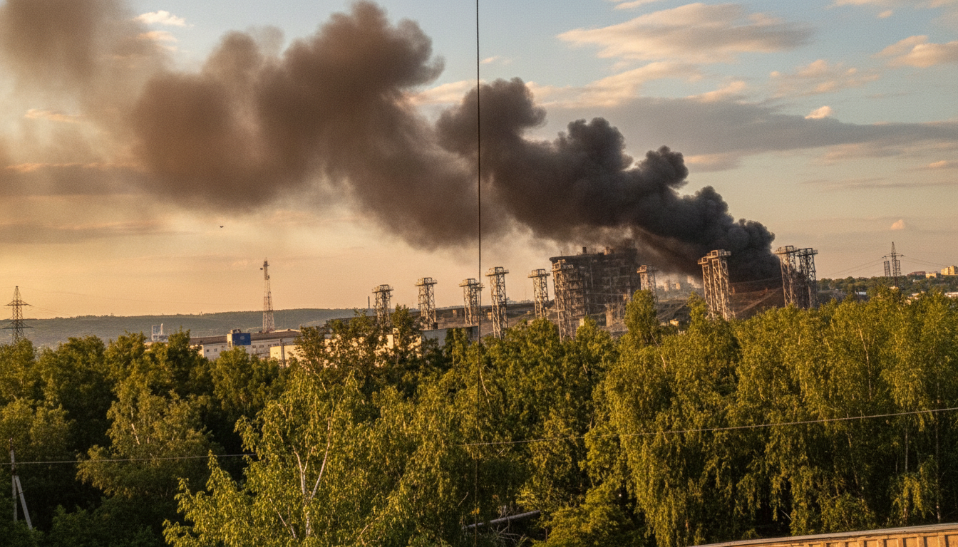 Чебоксары под ударом: завод, выпускающий компоненты для «Искандеров», охвачен огнем
