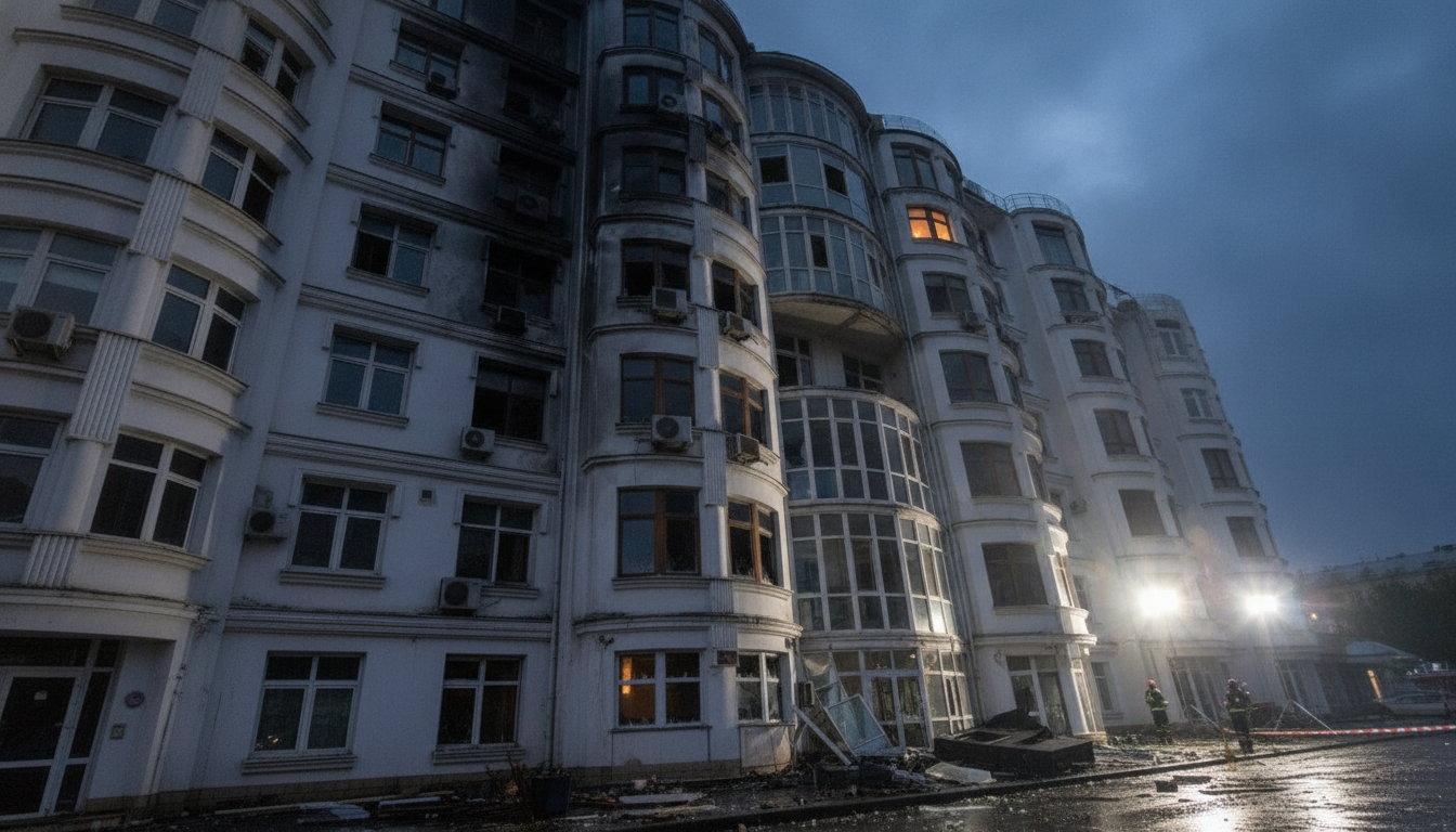Drohnenangriff auf Odessa: Wohnhäuser getroffen, Kinder unter den Verletzten