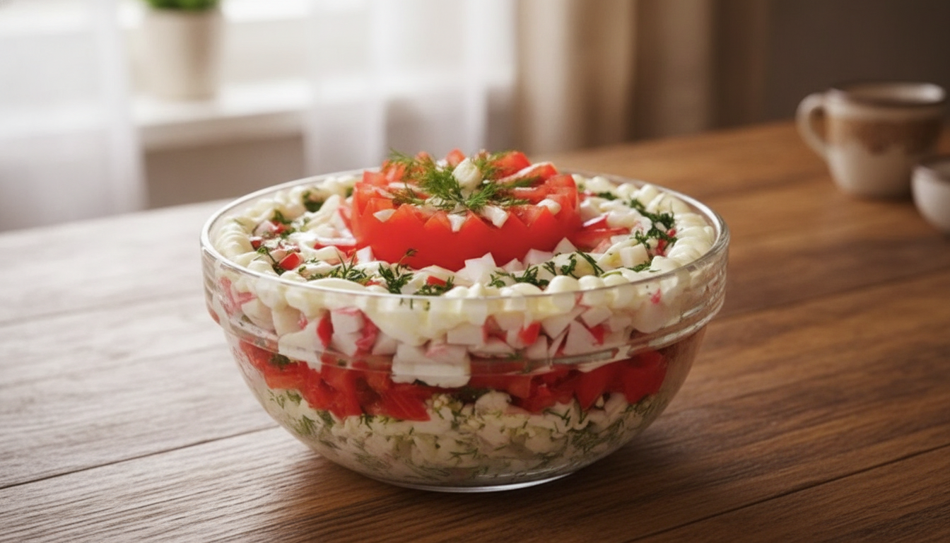 Überraschende Zutat verwandelt klassischen Krabbensalat: Ein neues Geschmackserlebnis