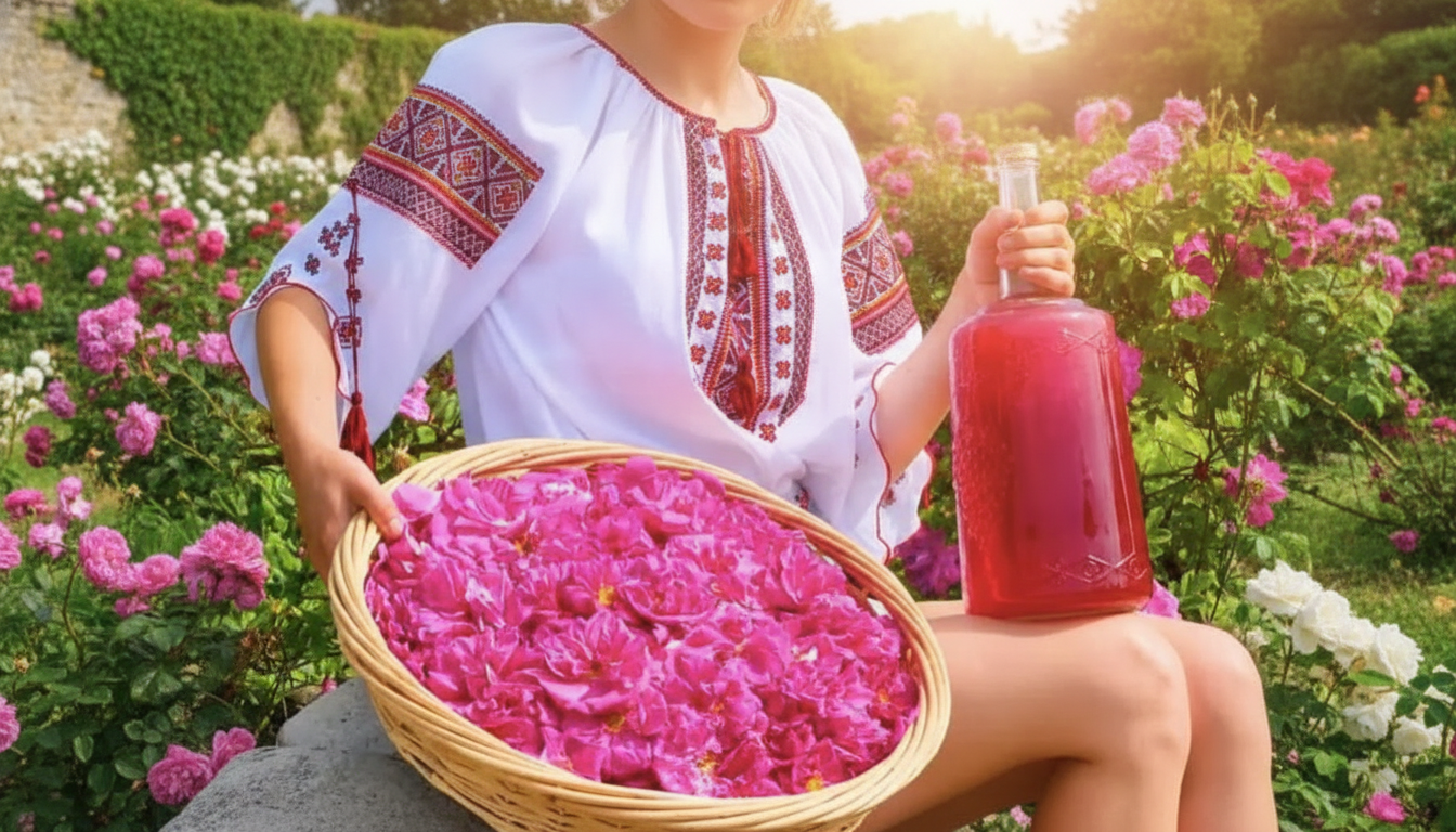 Напій з пелюсток троянди