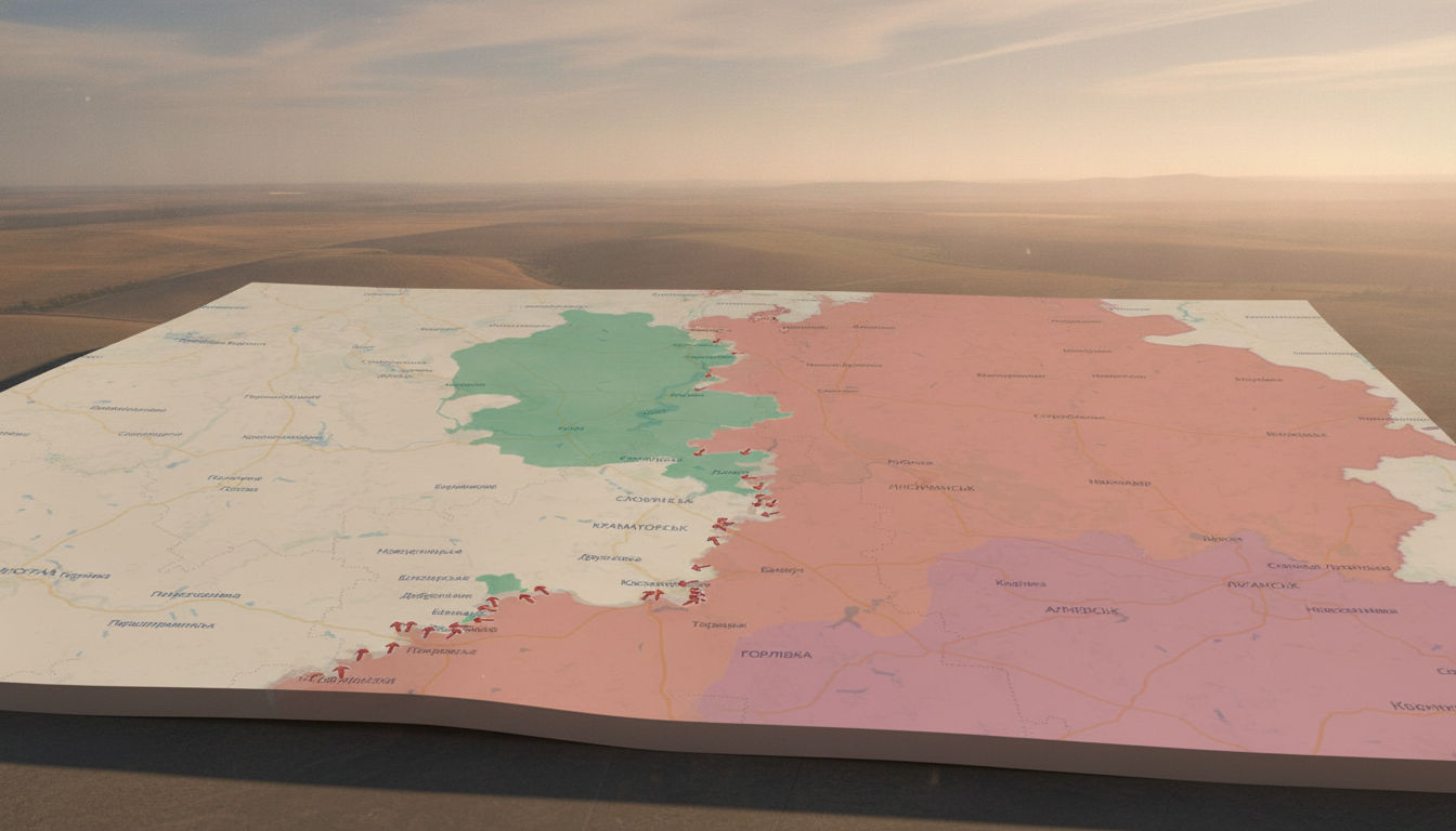 Neue Frontlinien: Ukrainische Streitkräfte drängen Gegner bei Borowa und Kostjantyniwka zurück