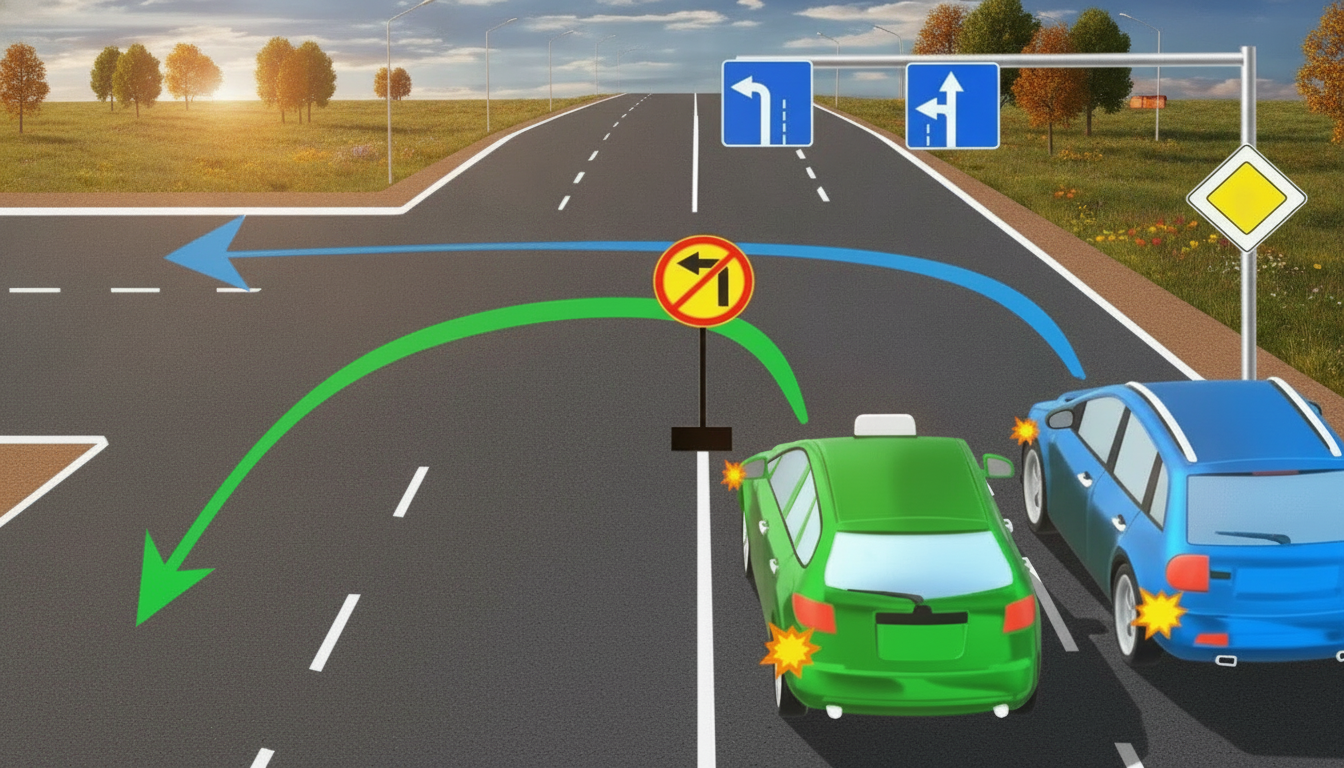 Überraschende Verkehrsregeln: Wer an der Kreuzung links abbiegen darf