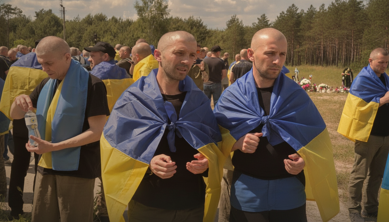 Цивільні, звільнені з полону