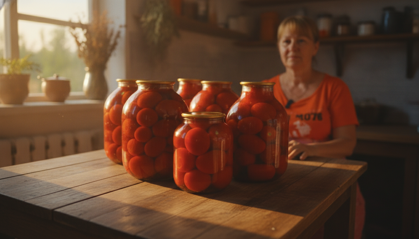Easy Pickled Tomatoes for Winter: The Perfect Brine Recipe Using 1 Liter of Water