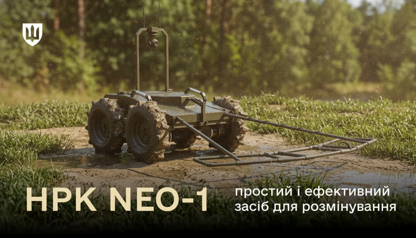 NEO-1 mine-clearing robot presented