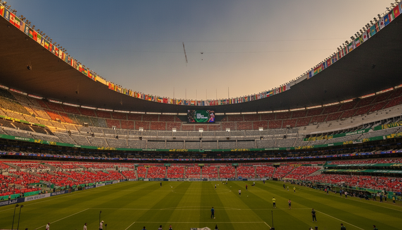 Russian Flag Spotted at Mexico City Stadium Ahead of 2026 World Cup Despite Ban