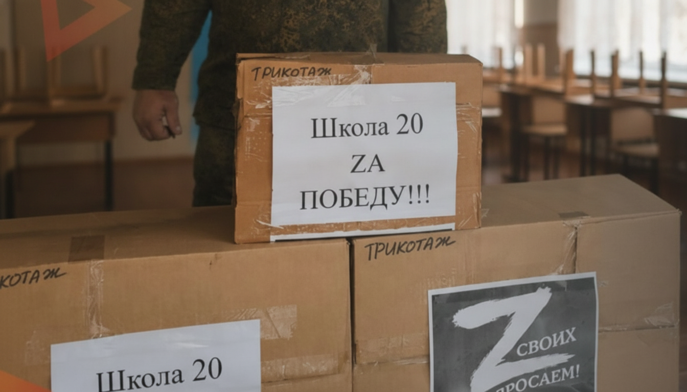 В Геническе родителей заставляют сдавать деньги на нужды армии РФ через школы