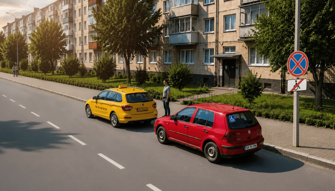 Darf man unter dem Halteverbotsschild anhalten? – Eine knifflige Verkehrsfrage