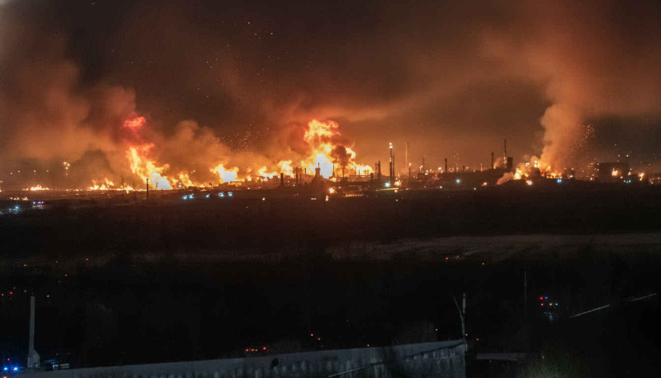 Атака на російські заводи та бази