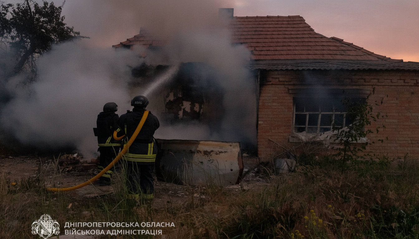 Наслідки удару РФ по Дніпропетровщині