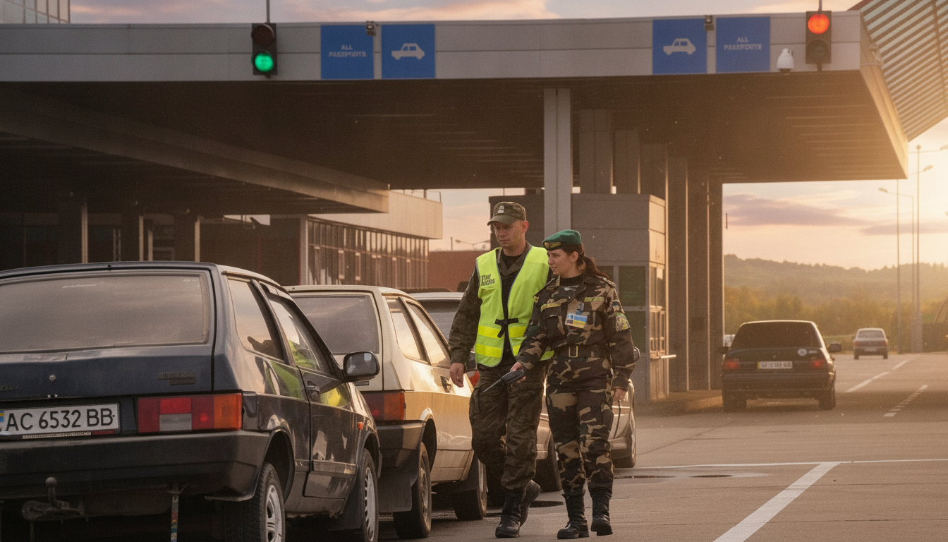 Korki na granicy Polski: Które przejście 12 czerwca jest najbardziej obciążone