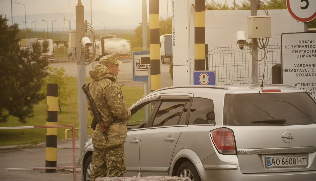 Korki na granicy Ukrainy 13 czerwca: największy tłok na trasie w kierunku Polski