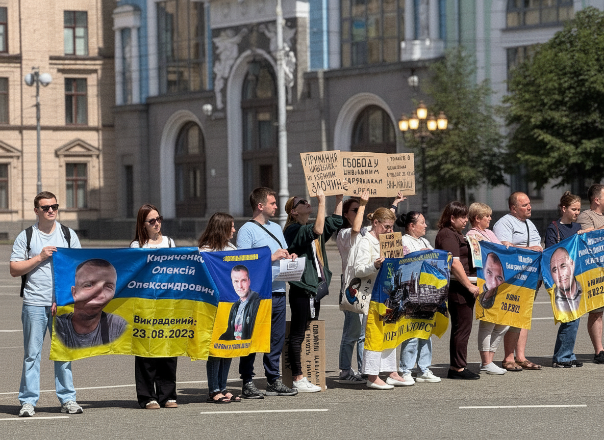 Українці в російській неволі