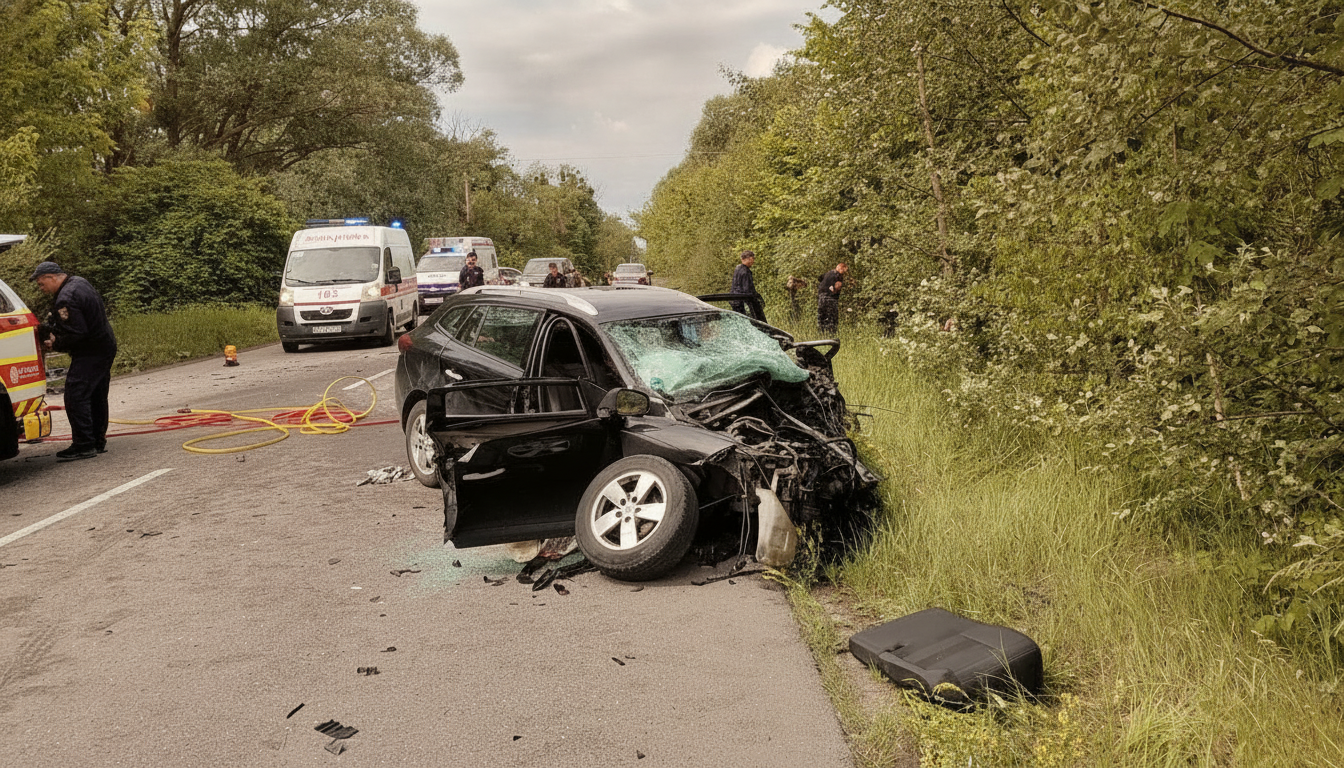 Tödlicher Unfall im Raum Lwiw: Frau stirbt, zwei Kinder unter den Verletzten