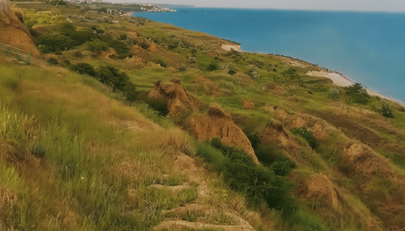 Зсув ґрунту в Чорноморську