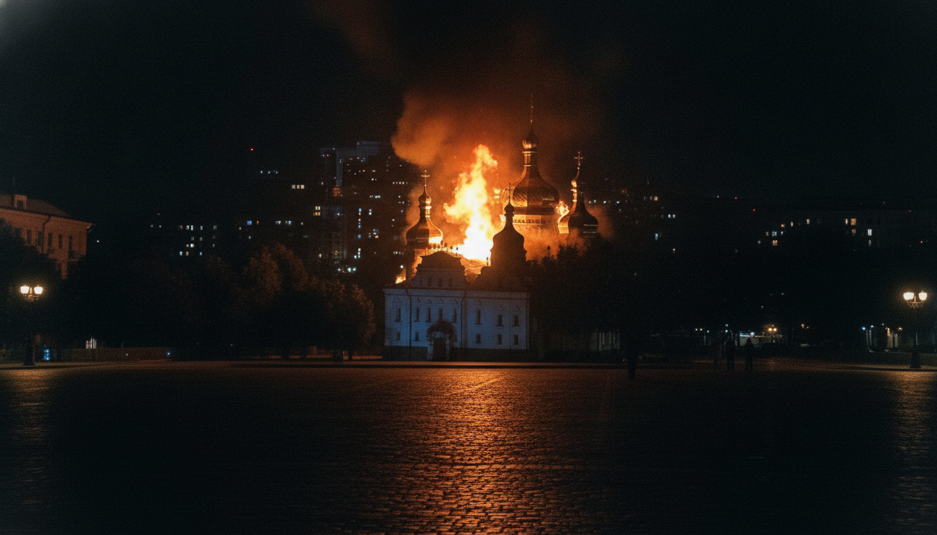 Overnight Strike on Kyiv: 13 Injured Including a Child, Infrastructure Damaged