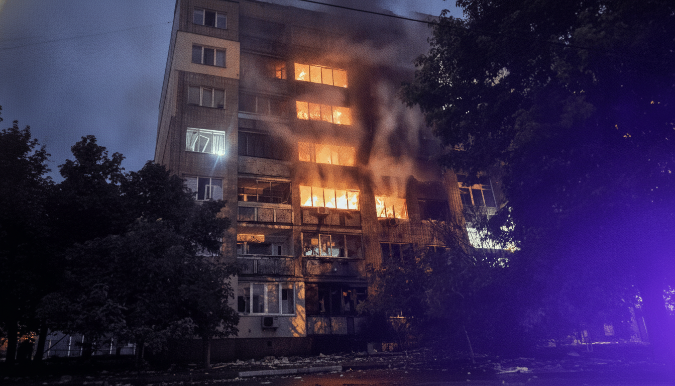 Налет на Киев: 19 раненых, среди них ребенок и беременная