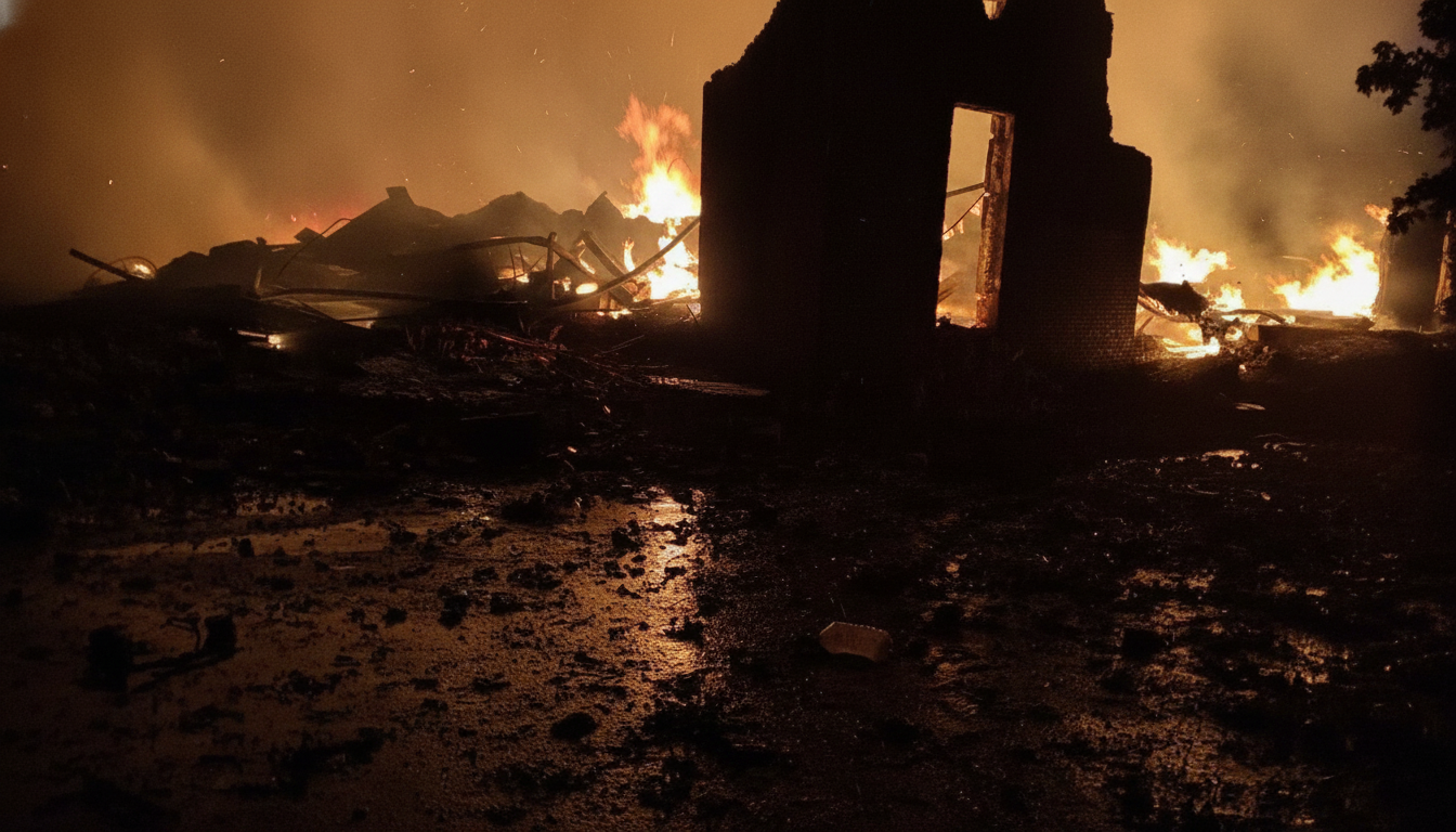 Російський обстріл кіностудії Довженка